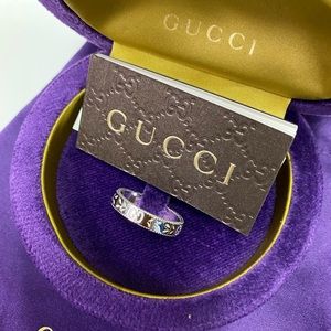 Gucci icon blossom ring 18k authentic